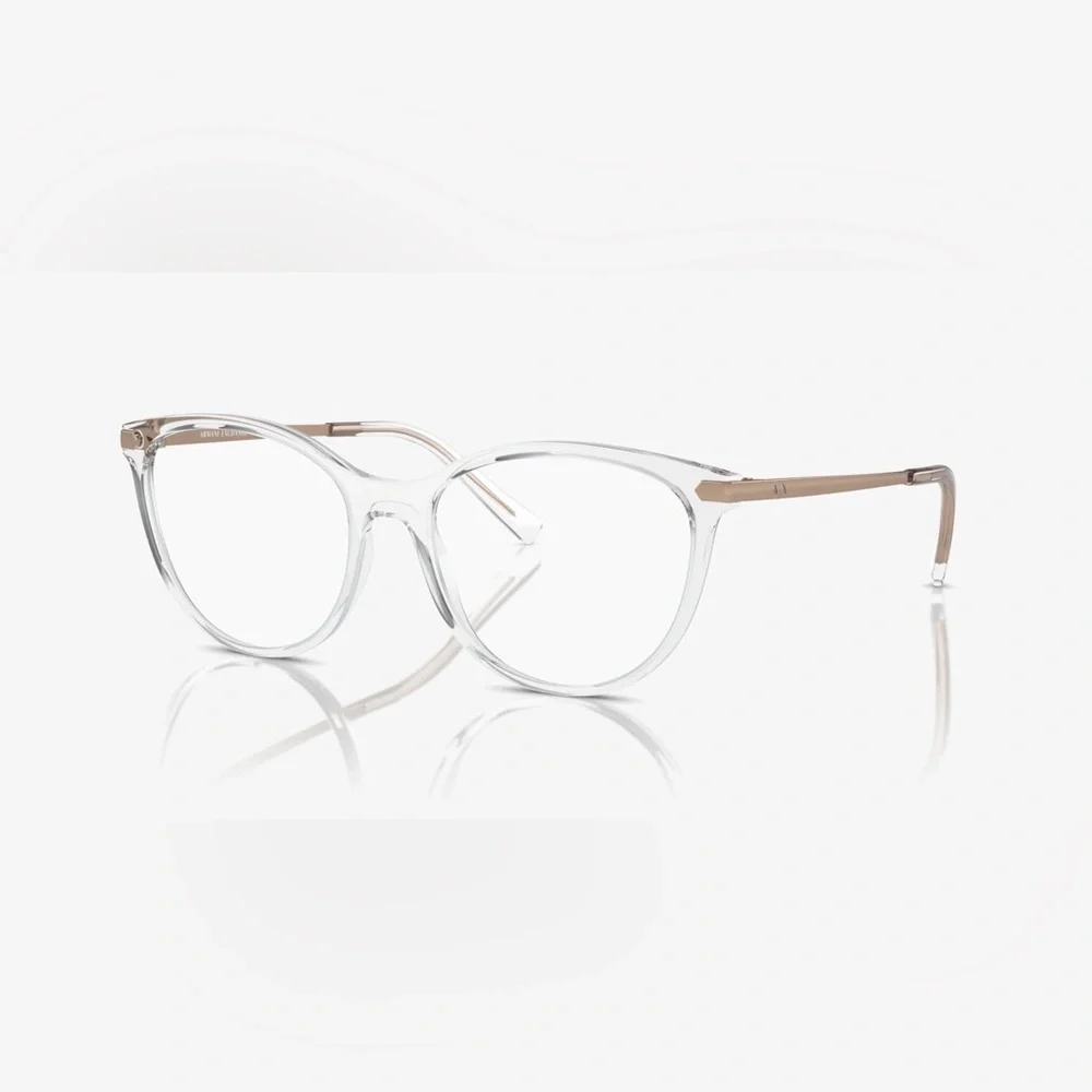 Emporio Armani Women’s Eyeglasses | Shiny Crystal | 52-20-145 | New